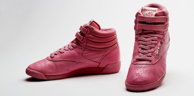 reebok high tops 80s femme marron